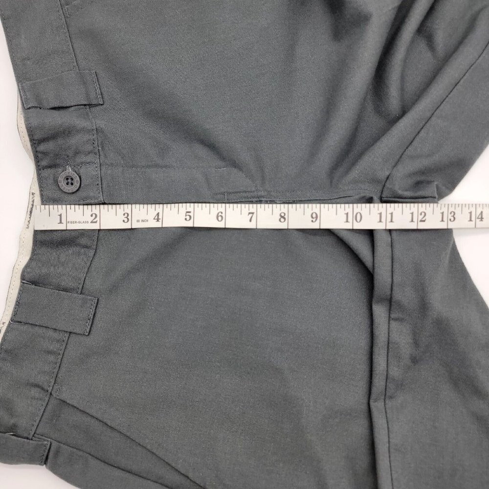 Dickies Flex Cargo Shorts Mens 30 Relaxed Fit Gray Pockets Twill Workwear - Picture 10 of 16